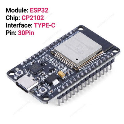 Πλακέτα επέκτασης ESP32 Διεπαφή MICRO USB NodeMCU-32S Lua 38Pin Χαμηλή κατανάλωση ενέργειας GPIO Επέκταση πλακέτα συμβατή με Bluetooth