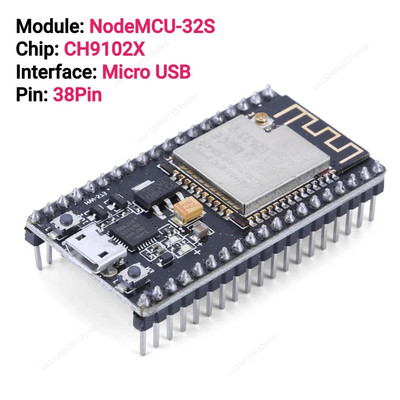 Πλακέτα επέκτασης ESP32 Διεπαφή MICRO USB NodeMCU-32S Lua 38Pin Χαμηλή κατανάλωση ενέργειας GPIO Επέκταση πλακέτα συμβατή με Bluetooth