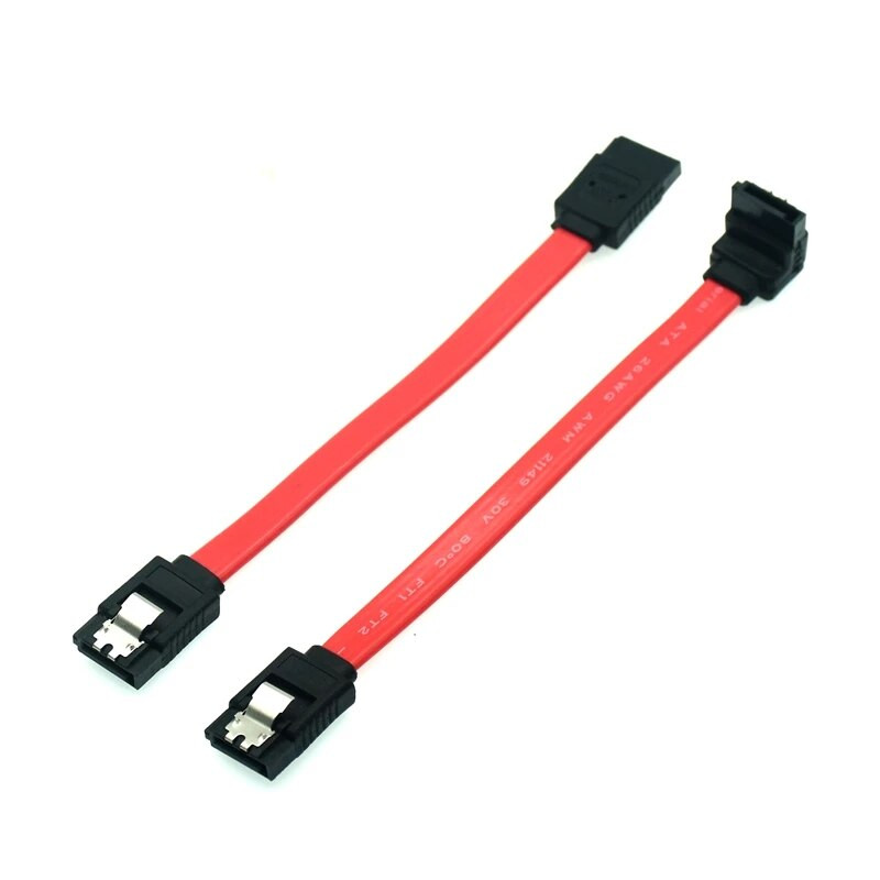 Hots sale 10cm 7Pin 7P SATA 3.0 Cable Serial ATA Short DATA Cable for HDD SSD Cord line 7pin sata short καλώδιο 0,1m