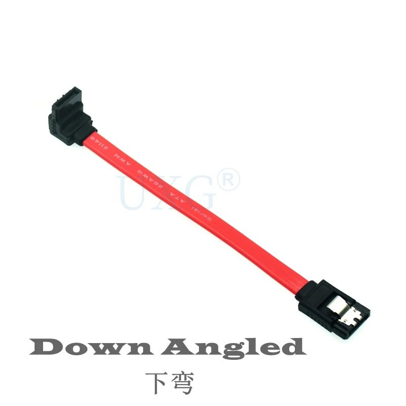 Hots sale 10cm 7Pin 7P SATA 3.0 Cable Serial ATA Short DATA Cable for HDD SSD Cord line 7pin sata short καλώδιο 0,1m