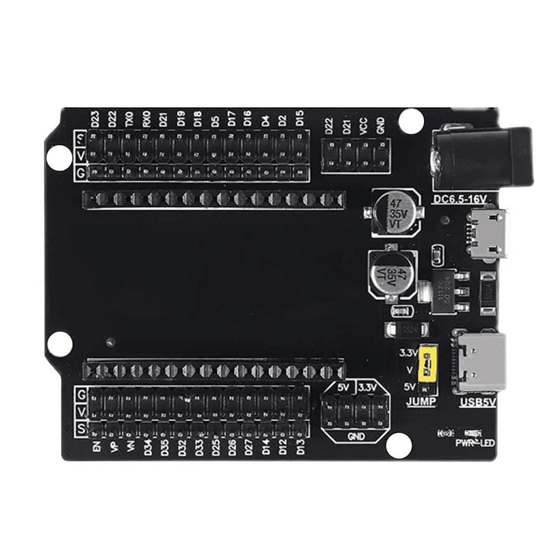 ESP32 maitinimo plokštės C tipo modulis MICRO USB 30Pin ESP-WROOM-32 ESP32-DevKitC-32 grafinio programavimo GPIO paskirstymo plokštė
