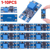 1-10 τμχ MT3608 Booster Power Supply Module DC-DC Step Up Converter Module Adjustable 2A Max 2V-24V to 5V 9V 12V 28V