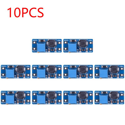 1-10 τμχ MT3608 Booster Power Supply Module DC-DC Step Up Converter Module Adjustable 2A Max 2V-24V to 5V 9V 12V 28V