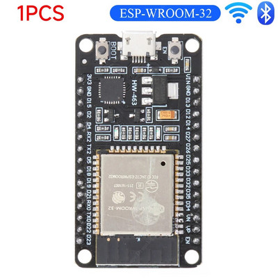 Πίνακας ανάπτυξης ESP32 WiFi+Bluetooth Εξαιρετικά χαμηλή κατανάλωση ενέργειας Διπύρηνος ESP-WROOM-32 ESP32/ESP32S/ESP32U Μονάδα 150 Mbps