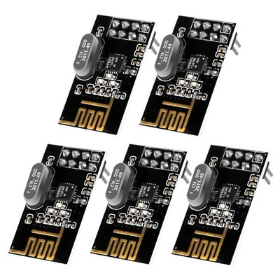 5Pcs NRF24L01+ Wireless Module 2.4G Upgrade Module For Wireless Communication Module For DIY Experiments