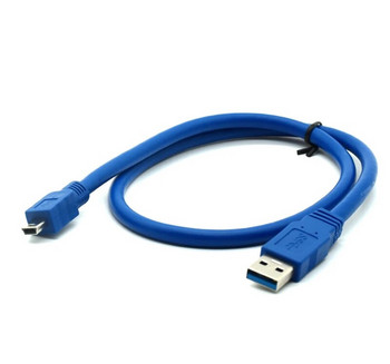 USB 3.0 A мъжки към Mini 10 Pin B Удължителен кабел за таблети, видеокамери, HUB HDD конектор 0,3M 0,6M 1M 1,5M 3M 5M