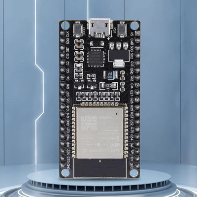 ESP32-DevKitC pamata plates izstrādes plate MICRO USB ESP32 paplašināšanas plate divkodolu CPU Wi-Fi+Bluetooth saderīga ar Arduino