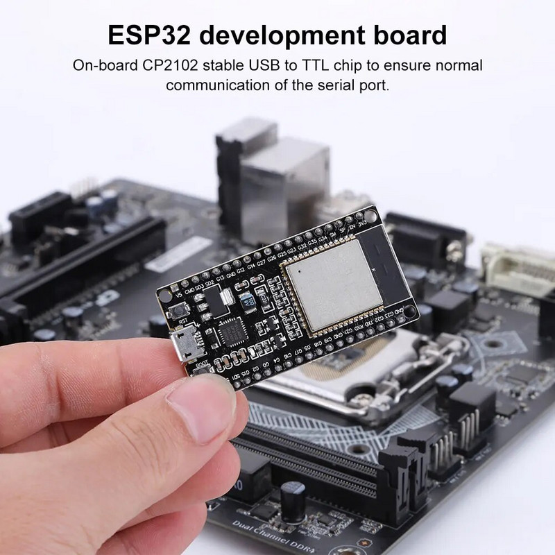 ESP32-DevKitC Core Board Razvojna ploča MICRO USB ESP32 ploča za proširenje Dual-Core CPU Wi-Fi+Bluetooth-kompatibilan za Arduino