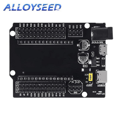 ESP32 TYPE-C USB CH340C CP2102 WiFi+Bluetooth Ultra-Low Power Dual Core ESP32-DevKitC-32 ESP-WROOM-32 Разширителна платка