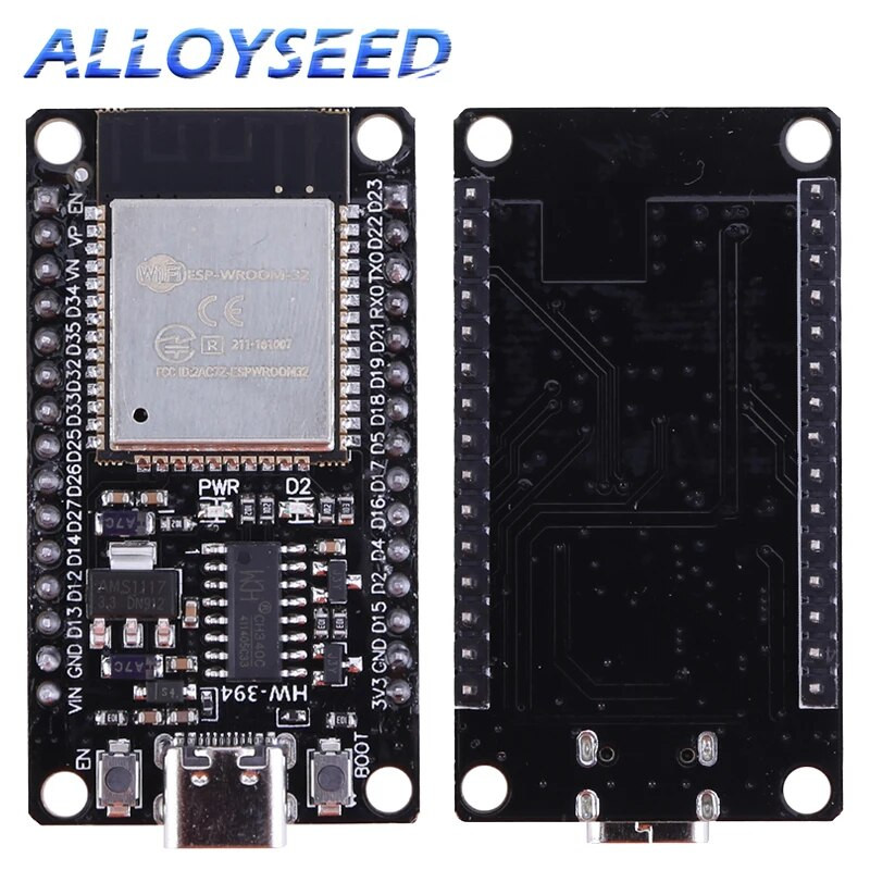 ESP32 TYPE-C USB CH340C CP2102 WiFi+Bluetooth Ultra-Low Power Dual Core ESP32-DevKitC-32 ESP-WROOM-32 Разширителна платка