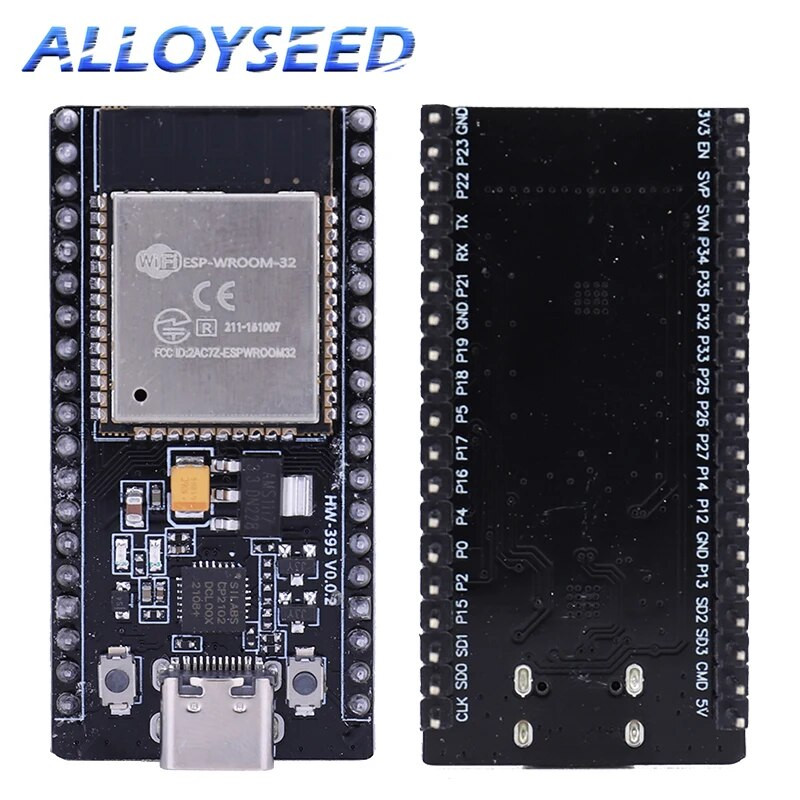 ESP32 TYPE-C USB CH340C CP2102 WiFi+Bluetooth Ultra-Low Power Dual Core ESP32-DevKitC-32 ESP-WROOM-32 Разширителна платка