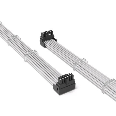 Kampas 600 W 12VHPWR kištukinis ilgintuvas 35 cm 90 laipsnių RTX4080 4090Ti 5.0 12+4Pin/16Pin PCIE 5.0 adapterio kabelis