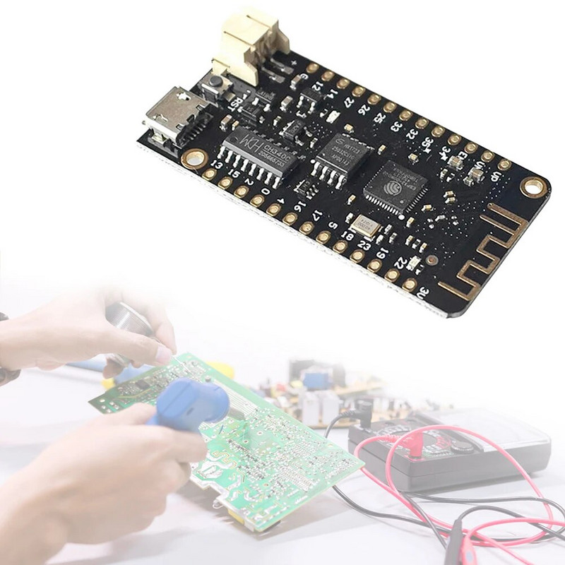 ESP32 WIFI „Bluetooth“ suderinamas plėtros modulis „Micro/TYPE-C“ USB belaidžio kūrimo plokštė „MicroPython“, skirta „Arduino“