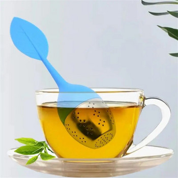 Чай Infuser от неръждаема стомана Tea Ball Leaf Цедка за чай за устройство за варене Филтри за билкови подправки Аксесоари за чай Кухненски инструменти