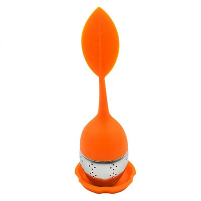 Teekasutaja Roostevabast terasest teepallilehe teesõel pruulimisseadmele Taimsed vürtsifiltrid Teetarvikud Köögitööriistad