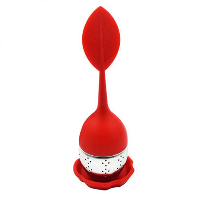 Teekasutaja Roostevabast terasest teepallilehe teesõel pruulimisseadmele Taimsed vürtsifiltrid Teetarvikud Köögitööriistad