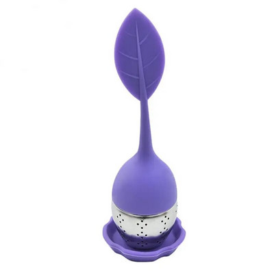 Teekasutaja Roostevabast terasest teepallilehe teesõel pruulimisseadmele Taimsed vürtsifiltrid Teetarvikud Köögitööriistad