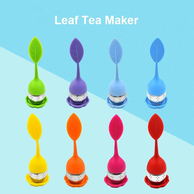 Teekasutaja Roostevabast terasest teepallilehe teesõel pruulimisseadmele Taimsed vürtsifiltrid Teetarvikud Köögitööriistad