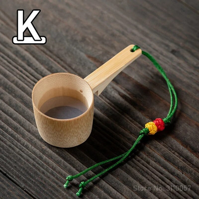 Infuzoare de ceai din bambus din ratan Ustensile pentru ceremonie a ceaiului Strectoare pentru ceai cu mâner lung Accesorii pentru pâlnie Decor pentru masă Veselă de ceai Instrument de bucătărie