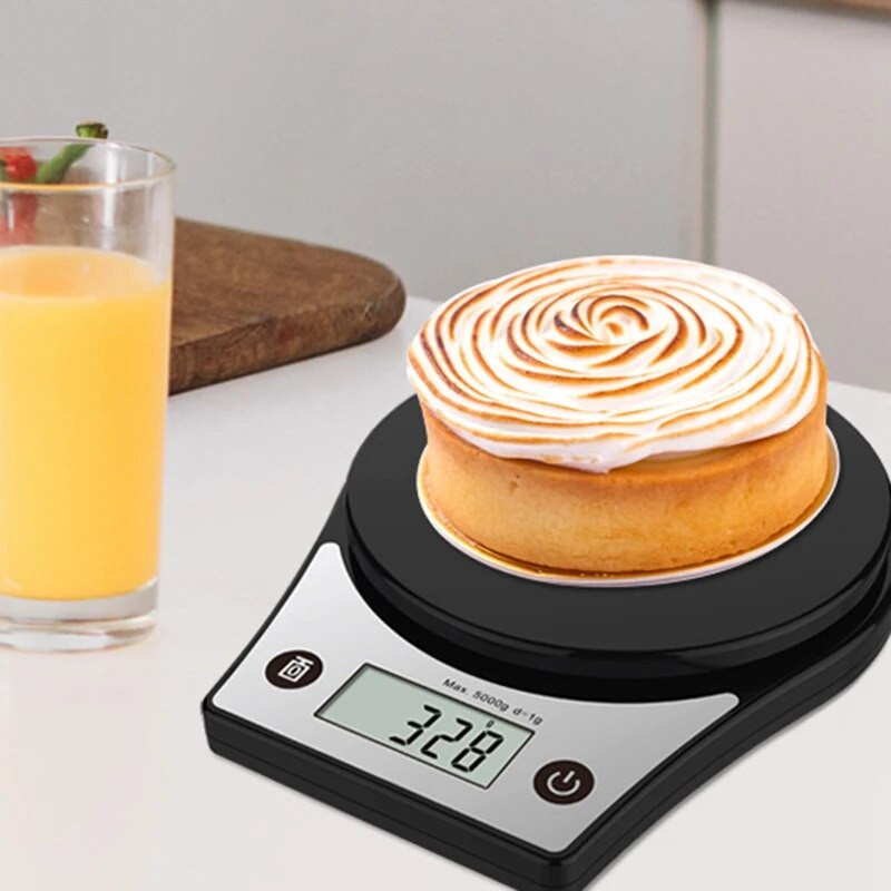 Buitinės virtuvės svarstyklės Elektroninės maisto svarstyklės Kepimo svarstyklės Matavimo įrankis LCD ekranas Didelis tikslumas