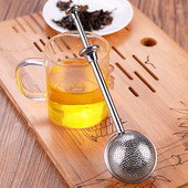 Infuzor de ceai Instrumente de sită pentru pungi de condimente Infuzor Bile din oțel inoxidabil Filtru de ceai Produse pentru preparare Servicii Filtru de ceai Vase de ceai