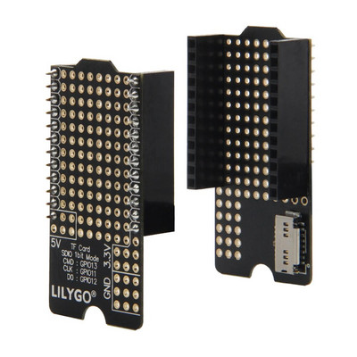 LILYGO® T-Display-S3 TF Shield išplėtimo modulis, suderinamas su T-Display-S3 serijos pagrindiniu leidimu Touch Edition Shell Edition