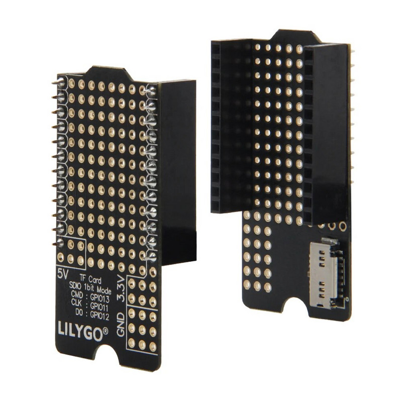 LILYGO® T-Display-S3 TF Shield išplėtimo modulis, suderinamas su T-Display-S3 serijos pagrindiniu leidimu Touch Edition Shell Edition