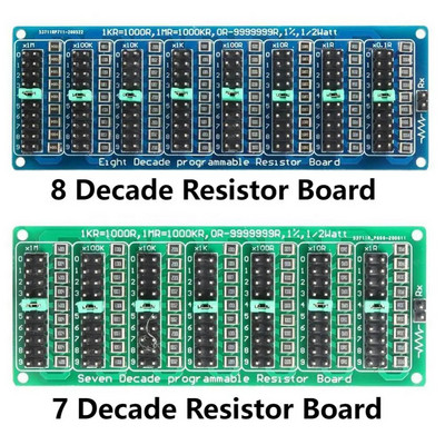 0.1R-9999999R Програмируема резисторна платка Резистор със седем/осем десетилетия 1R - 9999999R Точност на стъпките 0.1R 2 W SMD модул за съпротивление
