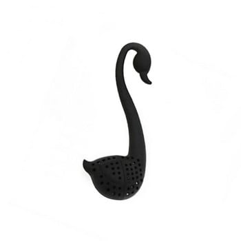 Creative Swan Spoon Tea Strainer Infuser Екологична пластмаса Елегантен Swan Tea Инструменти Кухненски аксесоари