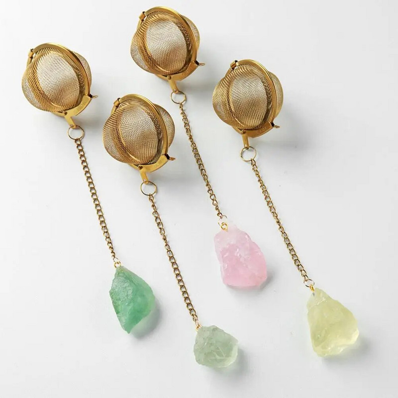 Arbatos infuzorius Praktiškas dirbtinių kristalų žolelių filtras Lengvas arbatos filtras