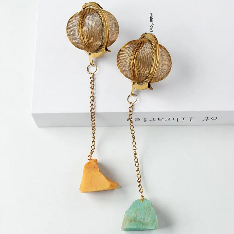 Arbatos infuzorius Praktiškas dirbtinių kristalų žolelių filtras Lengvas arbatos filtras