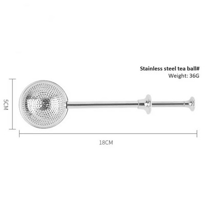 Arbatos infuzijos sietelis Prieskonių maišelių įrankiai Infuser nerūdijančio plieno rutulinis arbatos filtro aparatas Alaus gaminimo gaminiai Paslaugos Arbatos sietelis Arbatos indai