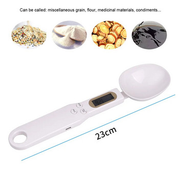500g/0,1g Ζυγαριά μέτρησης LCD Ψηφιακή Κουζίνα Κουτάλι μέτρησης Ηλεκτρονική Ζυγαριά τροφίμων Βάρος Κουτάλι Αξεσουάρ ψησίματος κέικ