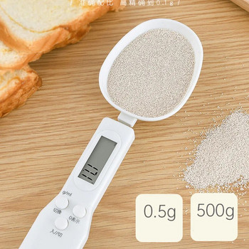 Нова 500g/0.1g преносима LCD цифрова кухненска везна мерителна лъжица грам електронна лъжица тегло обемна везна за храна нова висококачествена