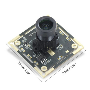 OV9732 Платка за модул на камера 720P 1MP 72/100 градуса, регулируем ръчен фокус MJPG/YUY2 за проекти за разпознаване на лица