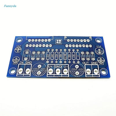 TDA7293 2 Abreast  170W HIFI High Power Amplifier  Circuit PCB Empty Board 2.0Channel 8Ohm Support BTL Blue Black Color