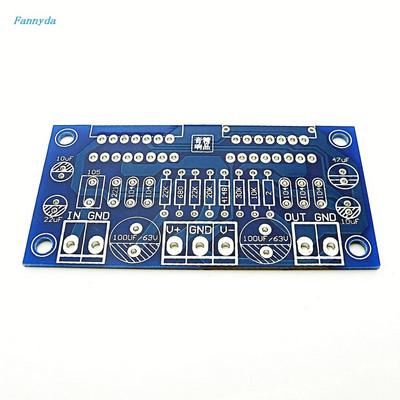 TDA7293 2 „Abreast“ 170 W HIFI didelės galios stiprintuvo grandinė, tuščia PCB plokštė 2,0 kanalo 8 omų palaikymas BTL mėlyna juoda spalva