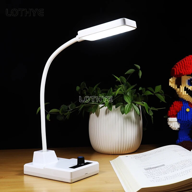 NE555 LED pritemdymo stalinės lempos rinkinys PWM grandinės „pasidaryk pats“ litavimo mazgas „pasidaryk pats“ elektroninis rinkinys 8,5 W 5 V 2A su jungiklio potenciometru