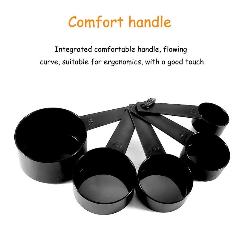 5/10 vnt Matavimo įrankiai Virtuviniai matavimo šaukštai Šaukštelis Cukraus Kaušelis Tortas Kepimo Miltai Matavimo puodeliai Virtuvės matavimo šaukštai