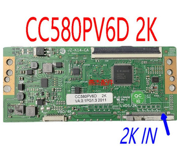 CC500PV6D CC580PV6D Логическа платка t-con 4K ИЛИ 4K до 2K JZ-K14-CA Кабелен интерфейс на екрана