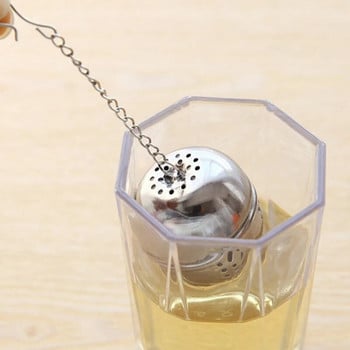 1~4PCS Цедка за чай Закачаща се топка от неръждаема стомана Настойка за чай за насипни подправки от чаени листа Кухненски аксесоари Мрежест филтър