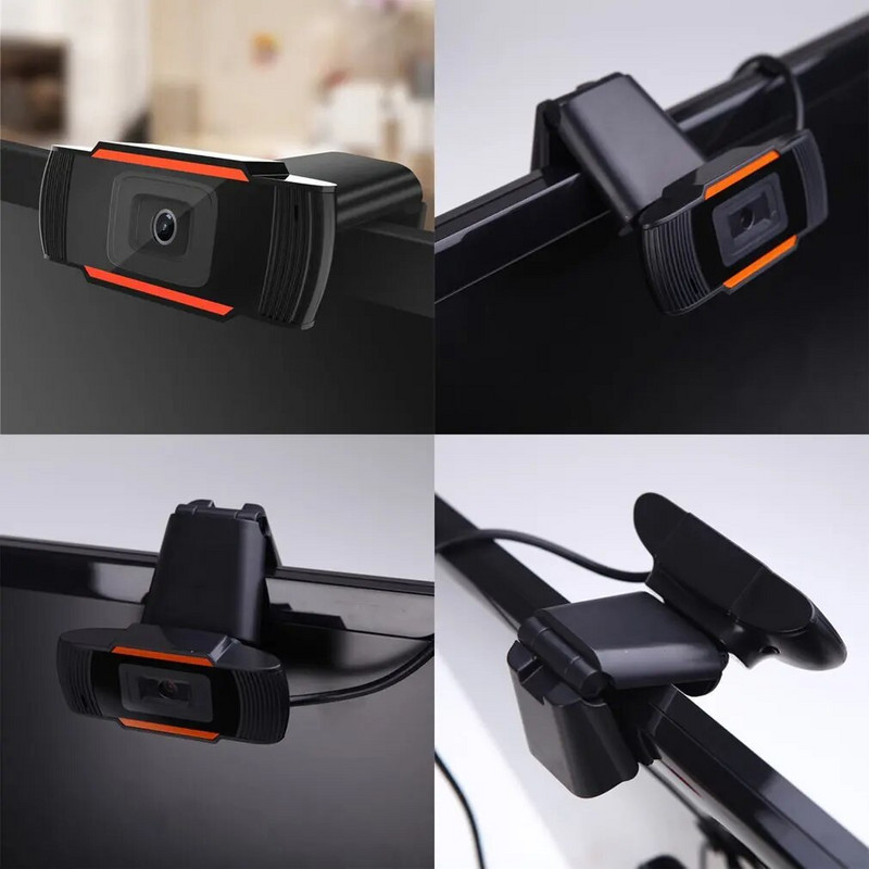 Webkamera 1080P Full HD USB webkamera mikrofonnal USB Plug and Play Video Call Webkamera PC számítógéphez Asztali Gamer Webcast