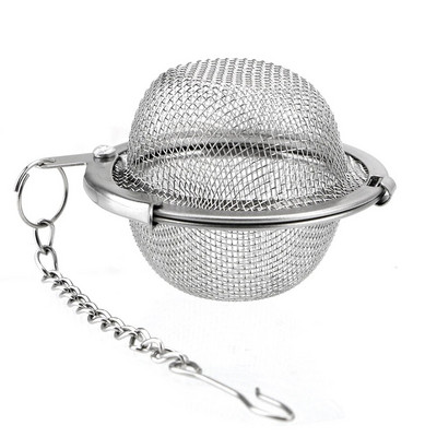 NICEYARD tējas garšvielu sietiņš garšvielu bumbiņu tējas lodīšu sietiņš Tīkla infūzijas lodītes bloķēšanas garšvielu nerūsējošais tērauds atkārtoti lietojams