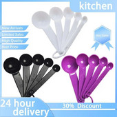 5 vnt. su svarstyklėmis matavimo šaukštas arbatinis šaukštelis Daugiafunkcis šaukštas pyragas Kepimo miltai Maisto matavimo puodelis Namų virtuvės gaminimo įrankiai