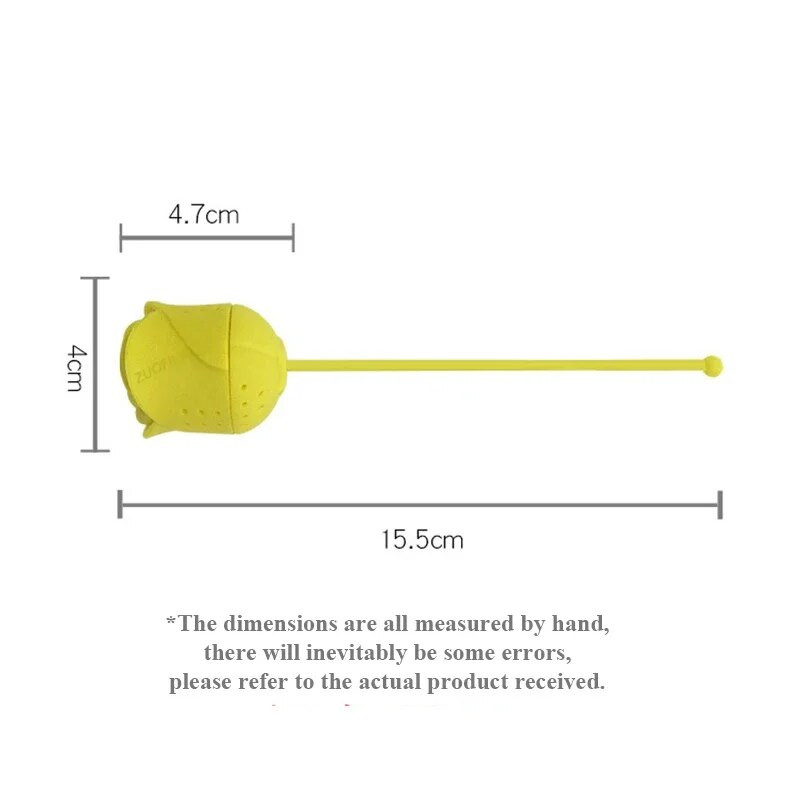 Νέο Rose Flower Shape Spice Tea Infuser Στρώμα σιλικόνης Tea Bag Filter Diffuser Teaware Teapot Accessory Kitchen Gadget