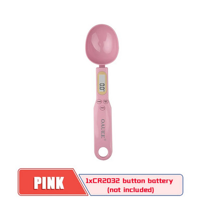 Oauee LCD skaitmeninės virtuvės svarstyklės elektroninės maisto gaminimo maisto svorio matavimo šaukštas 500 g 0,1 g kavos cukraus šaukštas virtuvės įrankis