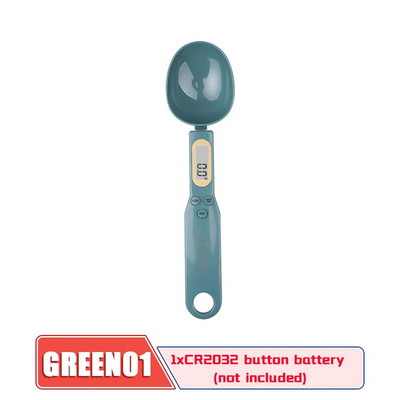 Oauee LCD skaitmeninės virtuvės svarstyklės elektroninės maisto gaminimo maisto svorio matavimo šaukštas 500 g 0,1 g kavos cukraus šaukštas virtuvės įrankis