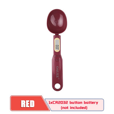 Oauee LCD skaitmeninės virtuvės svarstyklės elektroninės maisto gaminimo maisto svorio matavimo šaukštas 500 g 0,1 g kavos cukraus šaukštas virtuvės įrankis