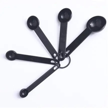 5/10 vienetų Virtuvės matavimo šaukštas Šaukštelis Arbatinis šaukštelis matavimo puodelis Miltai Kepimo pyragas Virtuvės įrankiai.