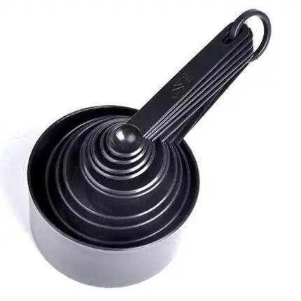 5/10 vienetų Virtuvės matavimo šaukštas Šaukštelis Arbatinis šaukštelis matavimo puodelis Miltai Kepimo pyragas Virtuvės įrankiai.